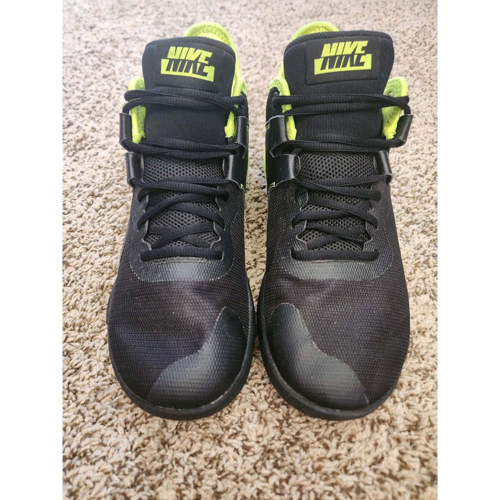 Nike Air Max Impact Black Volt Basketball Shoes Mens 8 Mid Top Sneaker